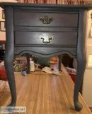 Grey end table