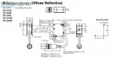 OMRON ZX-LD100 Photoelectric Sensors DIFFUSE RFLCT SPOT BEAM 100