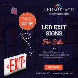 LED Exit Signs Emergency Lights For Safety Exit