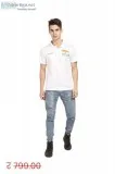 Buy Force Polo White Tshairt Online at Offlimit