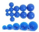 Buy 12pcs Body Massage Silicone Vacuum Cans Cupping Set