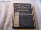 Public Speaking as Listener&rsquos Like It &ndash Copyright 1935