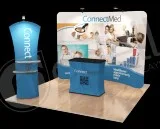 Trade Show Display Sign and Stands - Tension Fabric Displays Mod