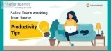Working from home tips for sales productivity