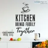 kitchen wall stickers quotes