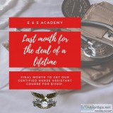 Last Month to Make a Difference This Year - CNA Classes