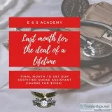 Last Month to Make a Difference This Year - CNA Classes