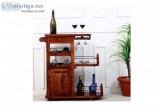 Upto 55% Off on Wooden Bar Trolley