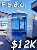 Shaved Hawaiian Ice Snow Kone Sno Cone Concession Trailer Food T