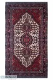 ANTIQUE MEDALLION MAROON RUG - Yak Carpet