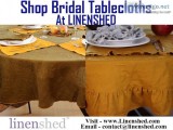 Shop Bridal Tablecloths Usa At LINENSHED