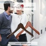 Wooden Suit and Skirt Hangers - Butler Luxury