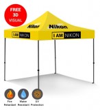 10x10 Custom Printed Canopy Tent For Business and Brand Promotio