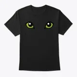 Cat Eyes T-shirt  Unique Design