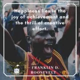 Happiness lies in the Joy of Achievement - Online Medical Office