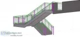 Stair and Handrail Detailing in Connecticut - steel construction