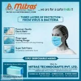 3 Ply Disposable Masks