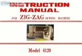 JCPenney &ndash Nelco 6120 Sewing Machine Instruction Manual