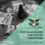 Give the Gift of Education to Yourself - Online Classes