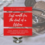 Last Month to Make a Difference This Year - CNA Classes