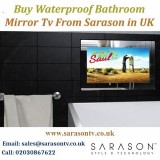 Buy Waterproof Bathroom Mirror Tv From Sarason in UK