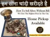 Cash for Silver  Silver Buyer In Gurgaon