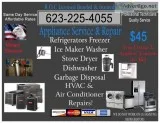 All major appliance in home repair Refrigerator Stove Dishwasher