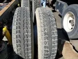 RECAP TIRE AND RIM 11R22.5