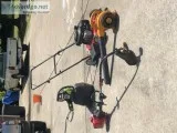 Push mower weed eater blower and chain saw