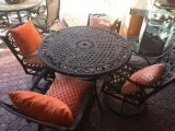 CUSTOM ALUMINUM PATIO SET