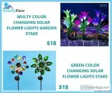 Decorate Your Surroundings With Solar Flower Stake-Solarmyplace 