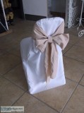 White Linen Chair Covers