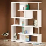 Modern White Bookcase