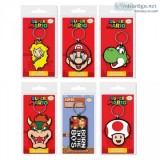 Mario 2D Keyring