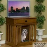 Dog Crate Entertainment Center