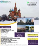Grab the Special Offer Moscow and Saint Petersburg Starting From