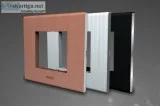 Simon Fusion Style Plates ( Matt BlackStreaky SilverAntique Bron