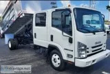 NEW 2019 Isuzu NPR HD Crew Cab Gas Aluminum Dump
