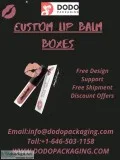 Attractive Custom Lip Balm Boxes  Custom Printed Lip Balm Boxes