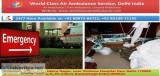 Fast and Quick Transfer by Advanced Air Ambulance Service in Sil