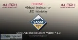 SAFe Advanced Scrum Master  SASM  Virtual Instructor Led worksho