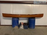 18ft Wooden Canoe