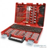 New unopened 300-Piece Drill Bit Accessory Kit w Carry Case