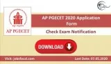 AP PGECET 2020 Application Form End Date Ext Check Exam Notifica