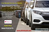 Shimla cab at lowest fares with a comfortable cab