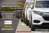 Shimla cab at lowest fares with a comfortable cab