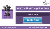 BPSC 65th Combined Competitive (Mains) Exam 2020 -21 434 Online 