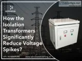 How the isolation transformers significantly reduce voltage spik
