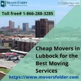 Cheap Movers in Lubbock for the Best Moving Services