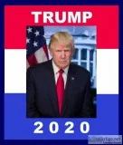 Christian Man Cave &quotRe Elect Trump 2020&quot Poster